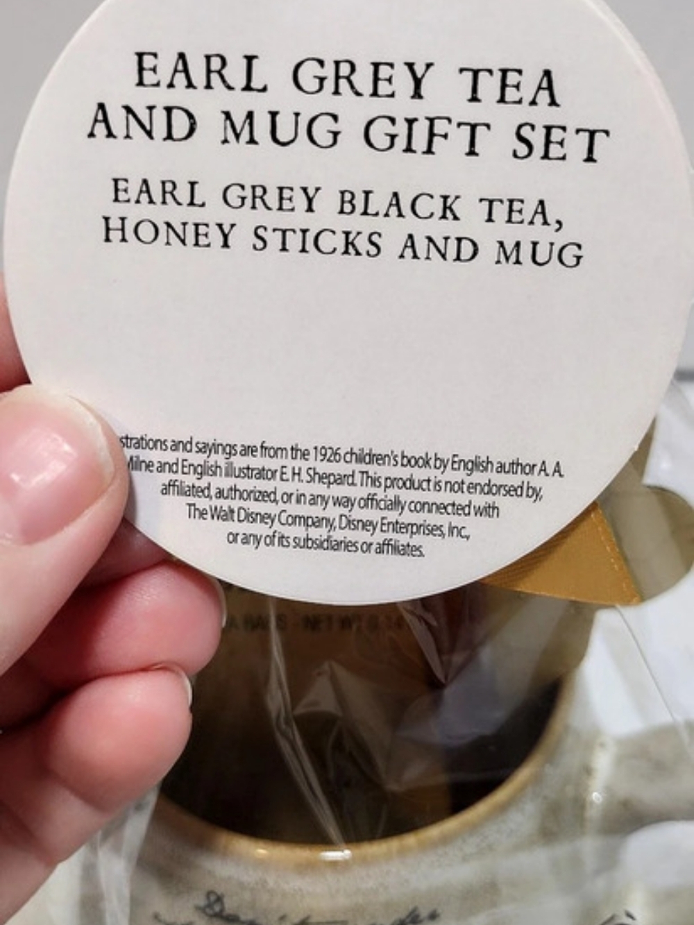 Winnie-the-Pooh Earl Grey Tea and Mug Gift Set Mug Gift Set White - Picture 5 of 11